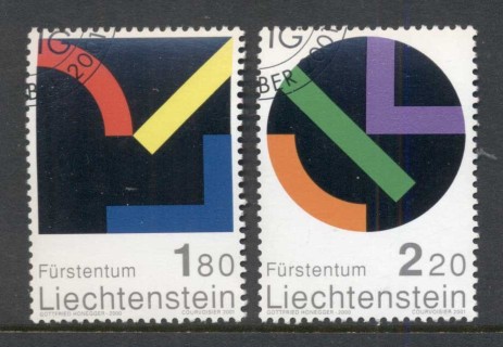 Liechtenstein-2001-Abstract-Art-CTO