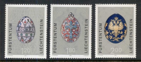 Liechtenstein-2001-Russian-easter-Eggs-MUH