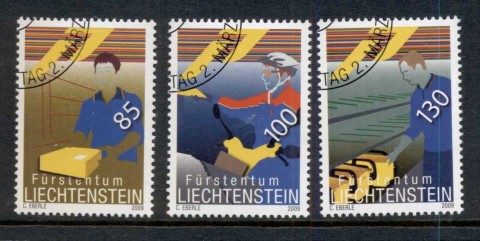 Liechtenstein-2009-Postal-System-CTO