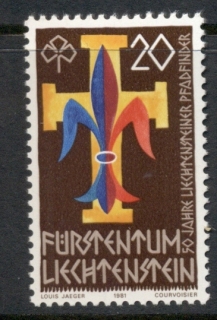 Liechtenstein-1981-Boy-Scouts-Girl-Guides-MUH