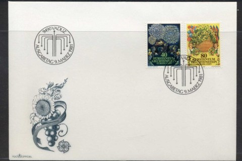 Liechtenstein-1981-Europa-Folklore-FDC