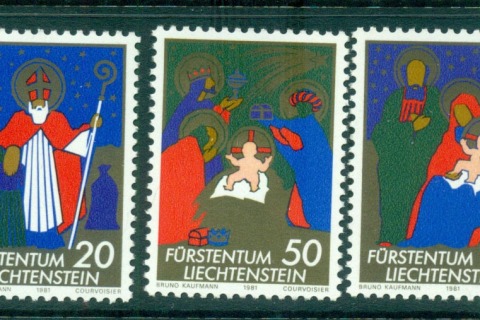 Liechtenstein-1981-Xmas-MUH-lot58324