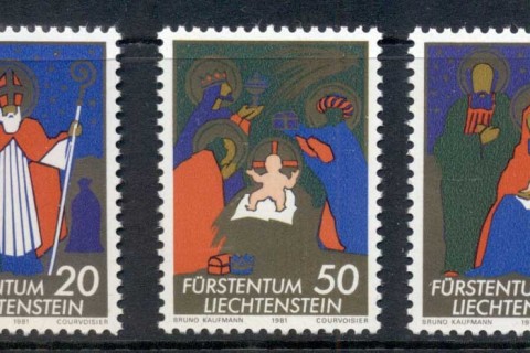 Liechtenstein-1981-Xmas-MUH