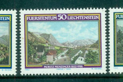 Liechtenstein-1982-Views-MUH-lot58331