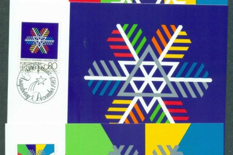 Liechtenstein-1983-Winter-Olympics-3-Maxi-cards-FDI-lot32199