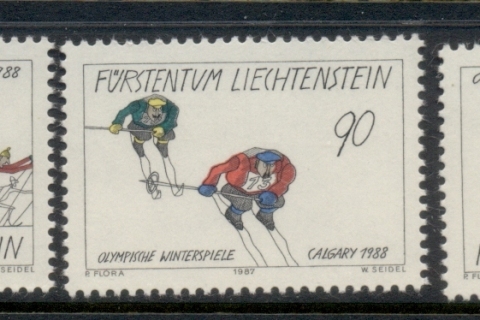 Liechtenstein-1988-Winter-Olympics-Calgary-MUH
