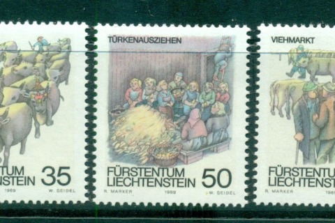 Liechtenstein-1989-Folklore-MUH-lot58394