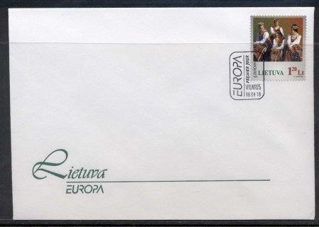 Lithuania-1998-Europa-Holidays-Festivals-FDC