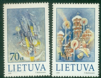 Lithuania-1999-Christmas-MUH