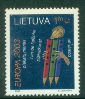 Lithuania-2003-EUROPA-Stamp-Poster-Art-MUH