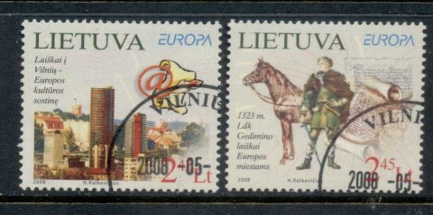 Lithuania-2008-Europa-The-Letter-FU