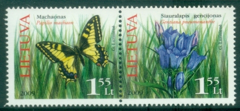 Lithuania-2009-Endangered-Plants-and-Animals-of-Lithuania-MUH