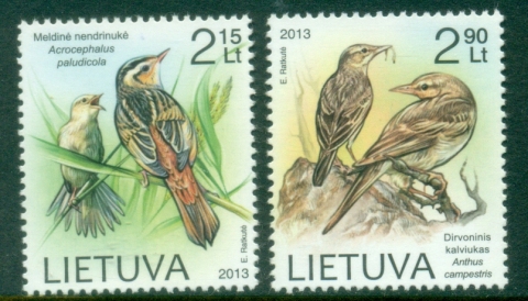 Lithuania-2013-Lithuanian-Red-Book-Birds-MUH
