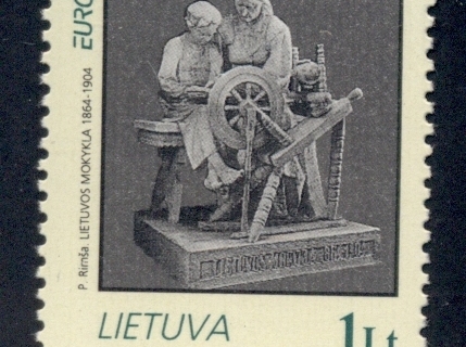 Lithuania-1995-Europa-Sculpture-MUH