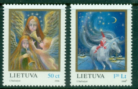 Lithuania-1996-Xmas-MUH