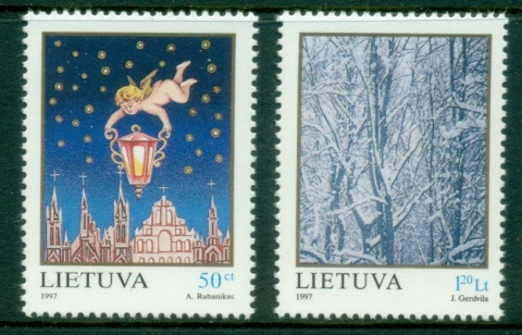 Lithuania-1997-Xmas-new-year-MUH