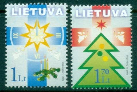 Lithuania-2002-Xmas-new-year-MUH