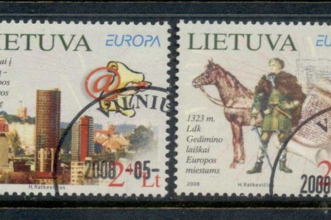 Lithuania-2008-Europa-The-Letter-FU