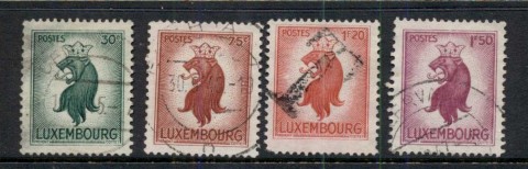 Luxembourg-1945-Lion-from-Duchy-Arms-Asst-FU