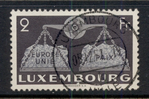 Luxembourg-1951-Globe-Scales