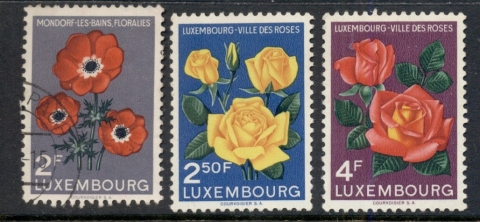 Luxembourg-1955-Flowers