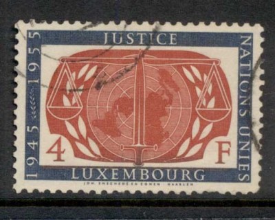 Luxembourg-1955-UN-4f-FU