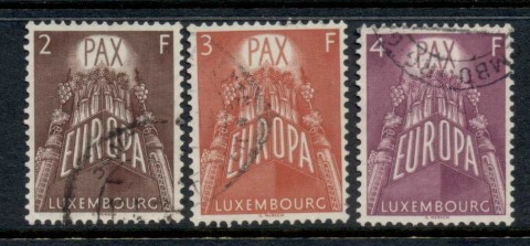 Luxembourg-1957-Europa-FU