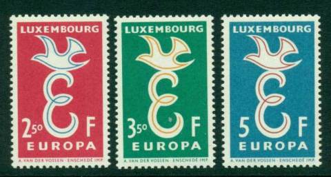 Luxembourg-1958-Europa-MUH-Lot15420