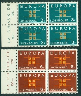 Luxembourg-1963-Europa-Block-4-MUH-Lot17602