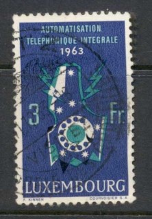 Luxembourg-1963-Telephone-Automation-FU