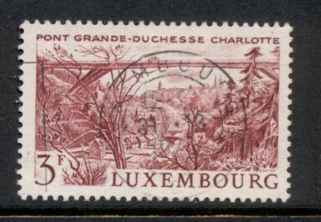 Luxembourg-1966-Grand-Duchess-Charlotte-Bridge-FU