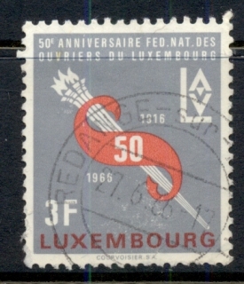 Luxembourg-1966-Workers-Federation-FU