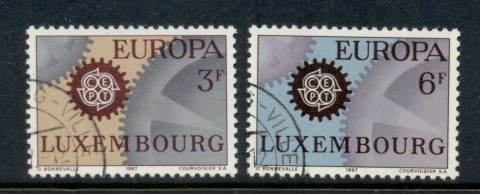 Luxembourg-1967-Europa-CTO