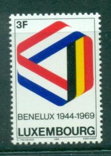 Luxembourg-1969-Customs-Union-MUH-lot58643