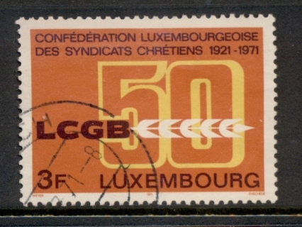 Luxembourg-1971-Christian-Workers-Union-FU