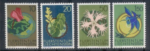 Luxembourg-1971-Flowers-MUH