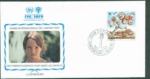 Luxembourg-1979-IYC-International-Year-of-the-Child-FDC-lot32019