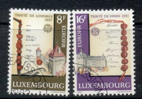 Luxembourg-1982-Europa-CTO