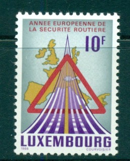 Luxembourg-1986-Road-Safety-MUH-lot58651