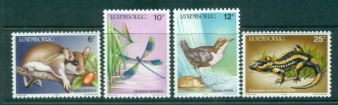 Luxembourg-1987-Wildlife-Conservation-MUH-lot58656