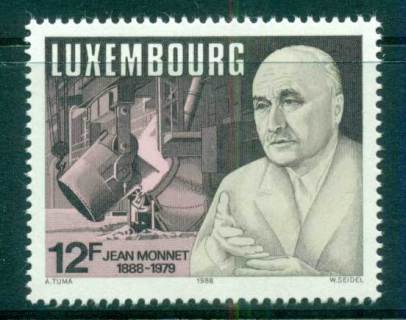 Luxembourg-1988-Jean-Monnet-MUH-lot58660