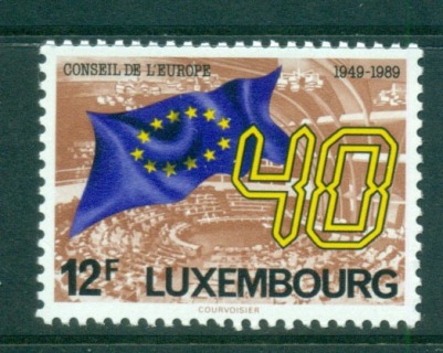 Luxembourg-1989-Council-of-Europe-MUH-lot58659