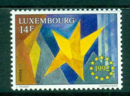 Luxembourg-1992-Single-European-market-MUH-lot58662