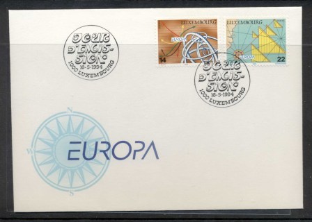 Luxembourg-1994-Europa-Scientific-Discoveries-FDC