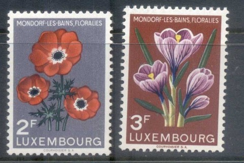 Luxembourg-1956-Flower-Festival-2fr-2