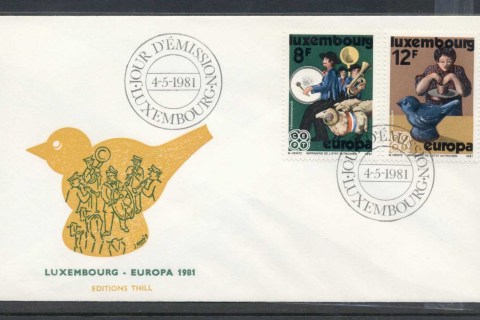Luxembourg-1981-Europa-Folklore-FDC
