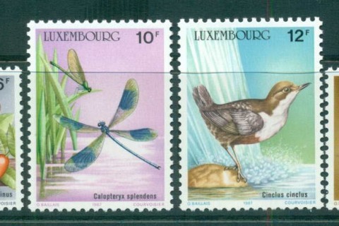 Luxembourg-1987-Wildlife-Conservation-MUH-lot58656