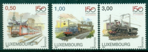 Luxembourg-2009-Railroads-2009-MUH