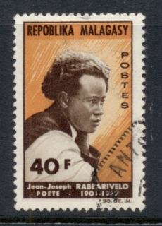 Madagascar-1965 Jean Joseph Rabearivelo