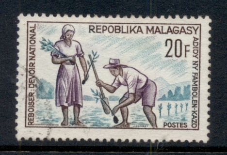 Madagascar-1966 Reafforestation